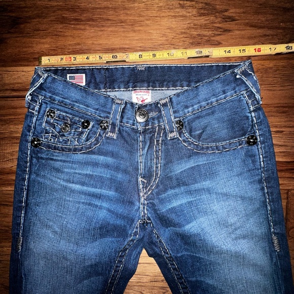Billy Super T True Religion Jeans 30x33 - Picture 4 of 9
